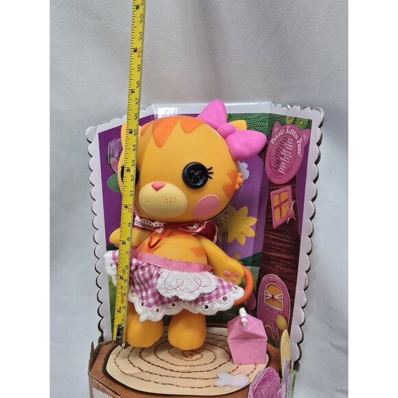 RARE NEW Lalaloopsy PURRTY KITTEN PAWS Orange Jointed Cat PET PALS - Picture 4 of 16